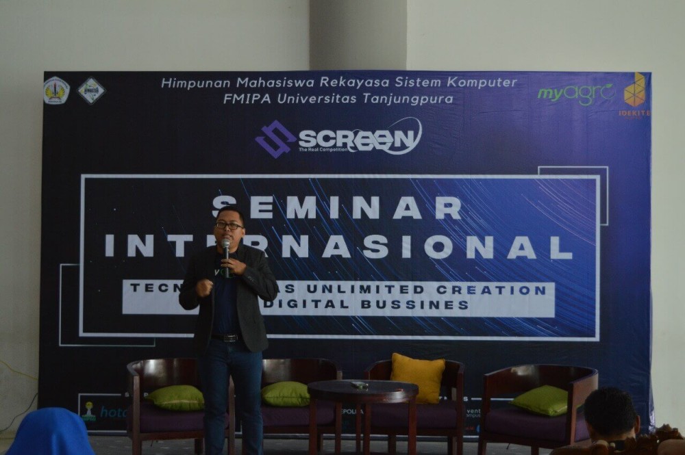 HIMASTER FMIPA UNTAN GELAR SEMINAR INTERNASIONAL SCREEN 8 TAHUN 2019